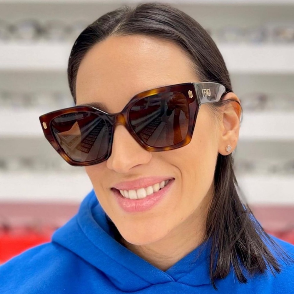 Fendi Tortoiseshell Sunglasses Polarized